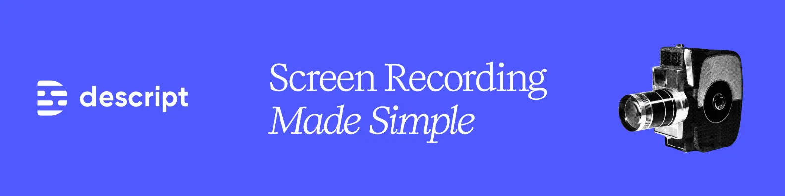 Descript Banner